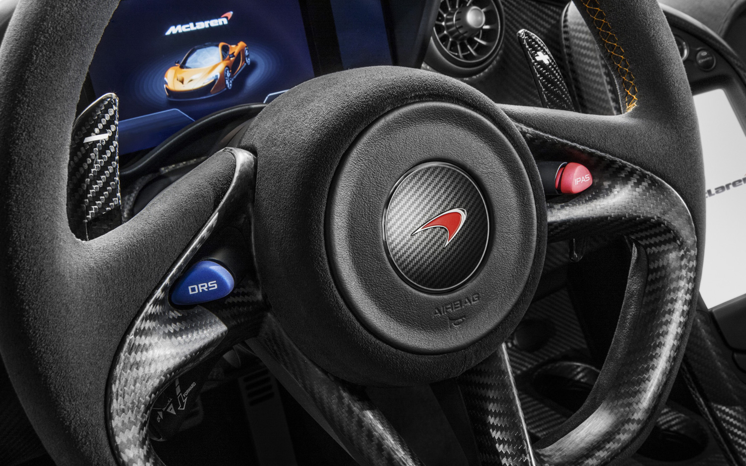 2014 McLaren P1 Steering Wheel