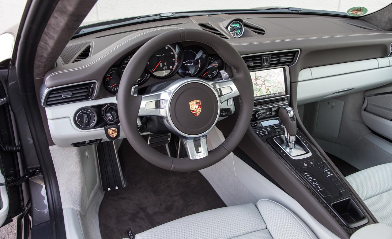 2014 Porsche 911 Turbo S Interior Angle