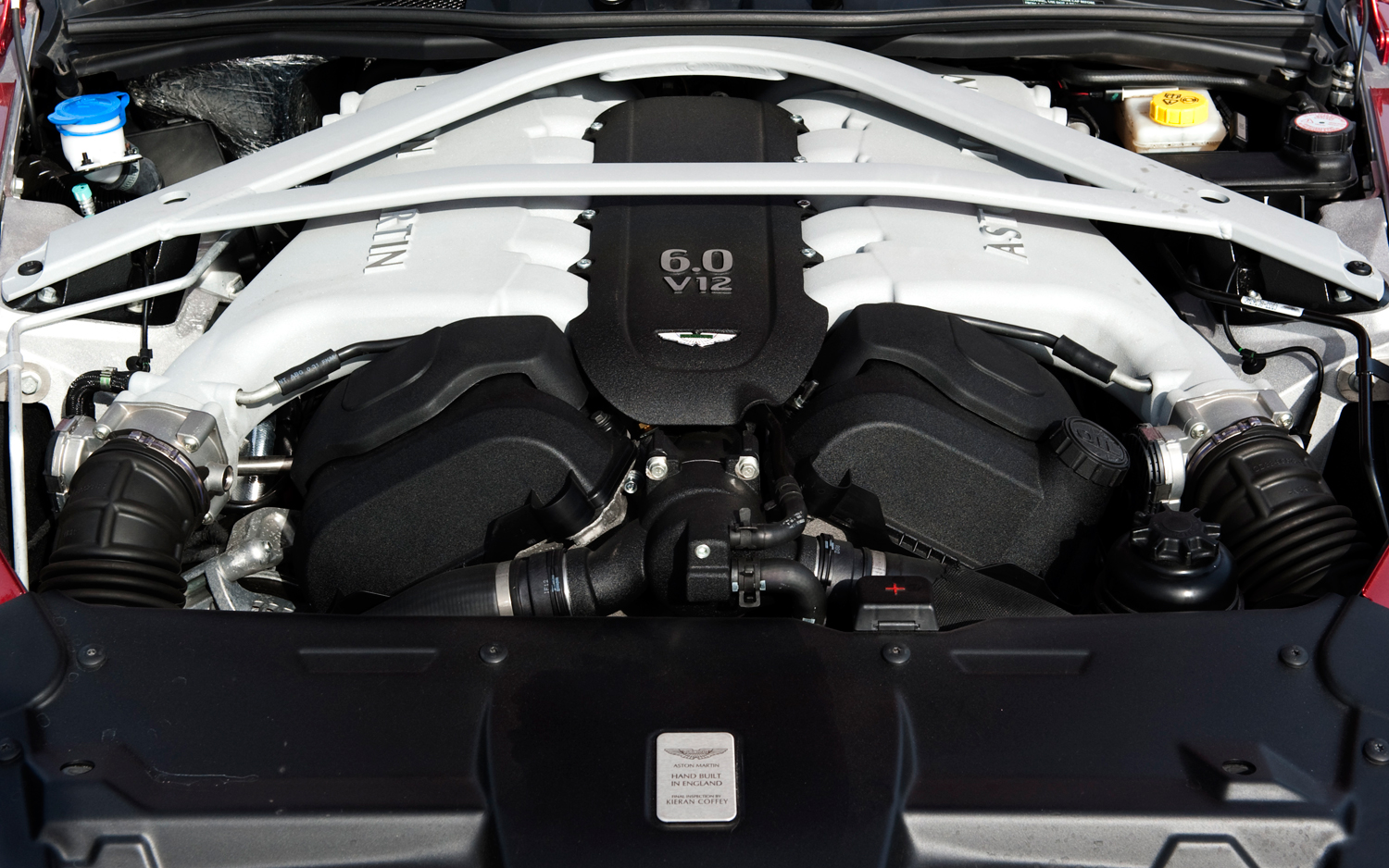 2014 Aston Martin DB9 Engine View