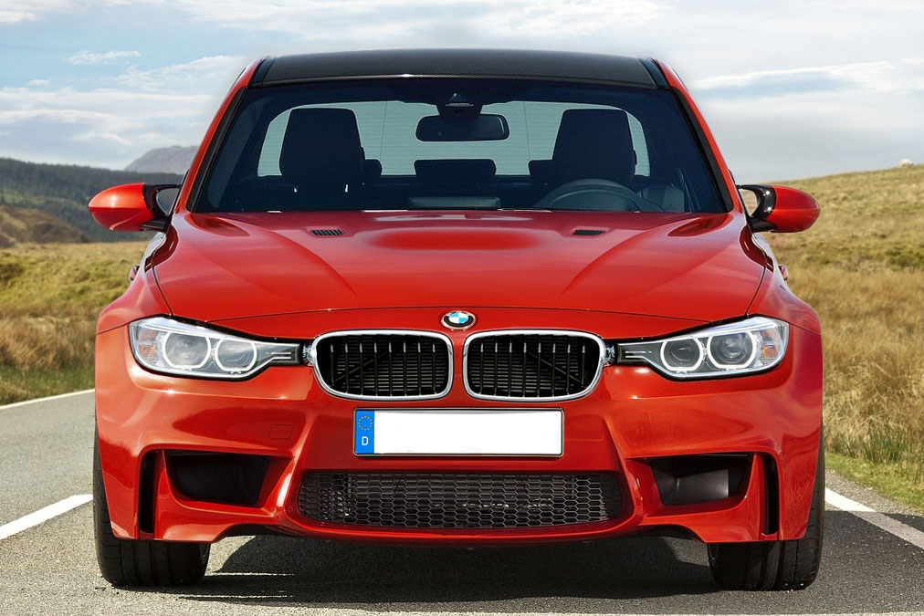 2014 BMW M3 Front End View