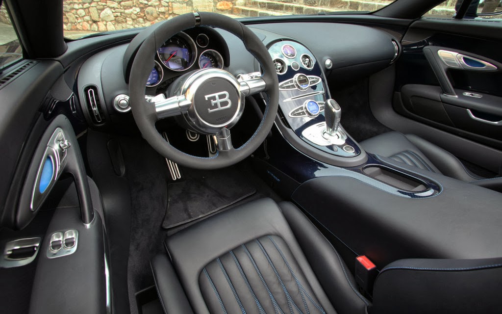 2014 Bugatti Veyron Dashboard Interior View