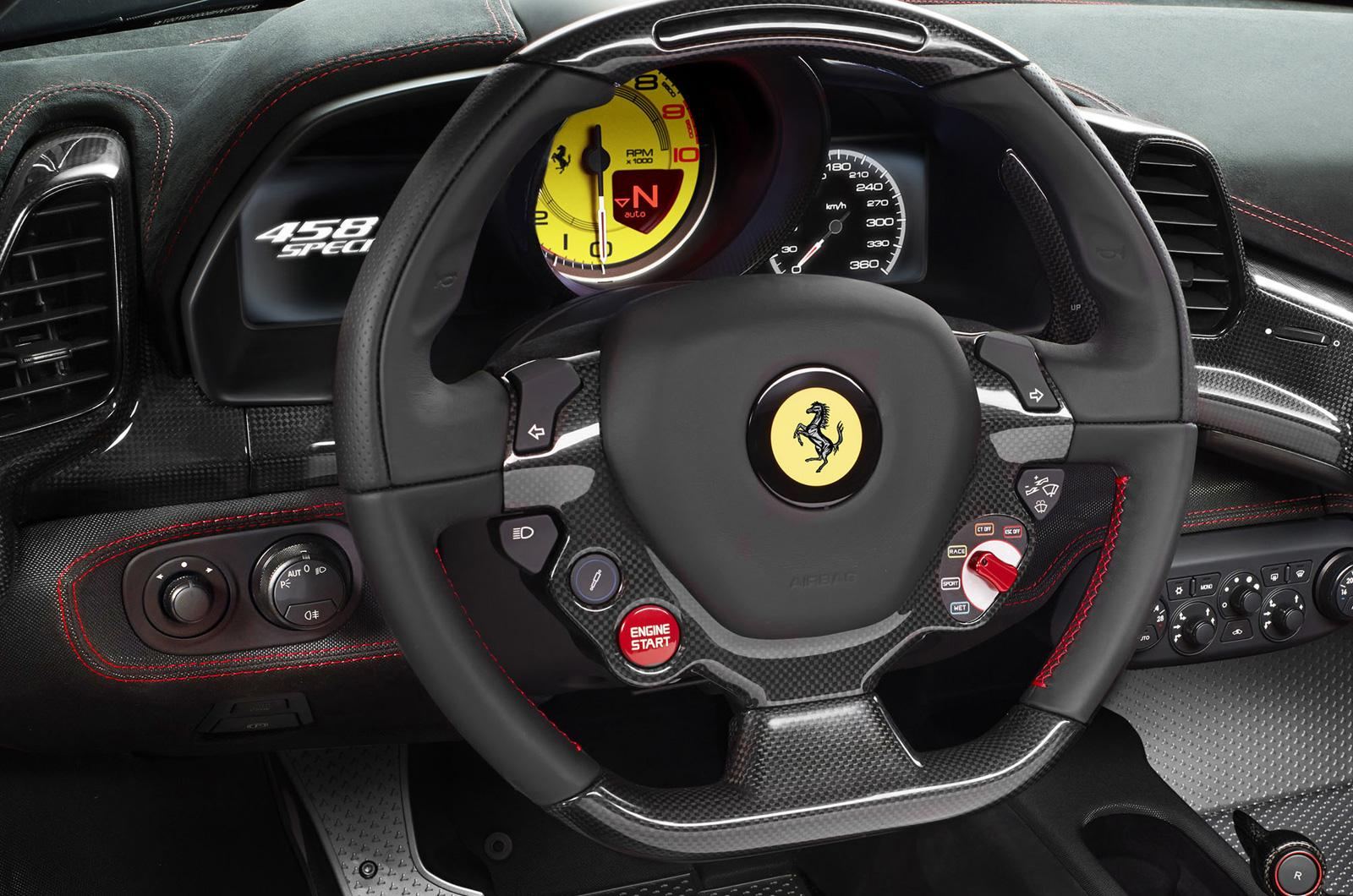 2014 Ferrari 458 Dashboard