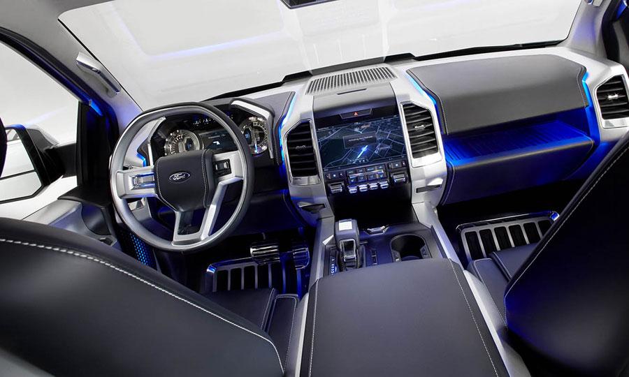 2014 Ford Atlas Concept Interior Dashboard View