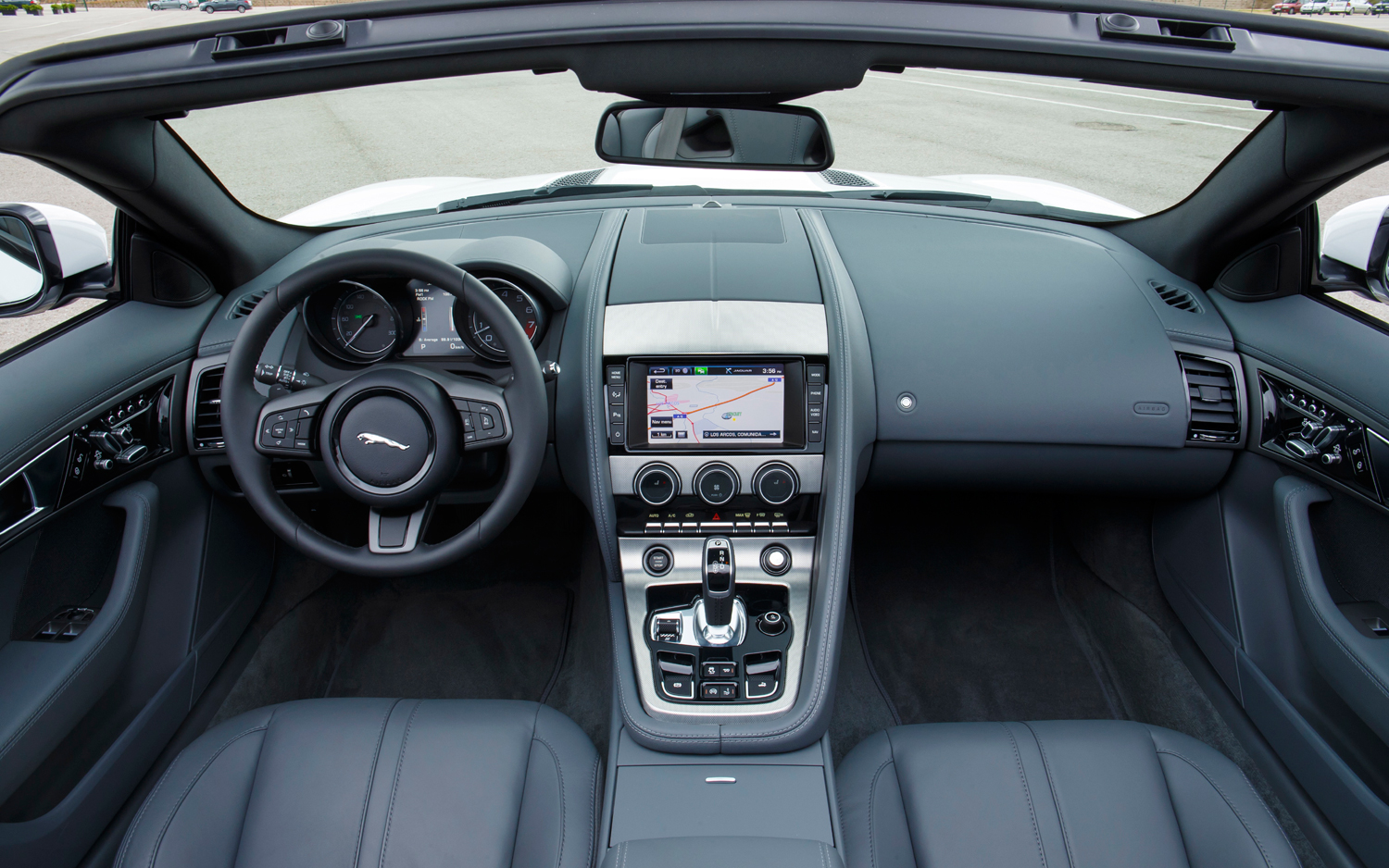 2014 Jaguar F-Type Interior Dashboard View