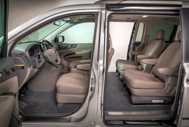 2014 Kia Sedona Minivan Interior View