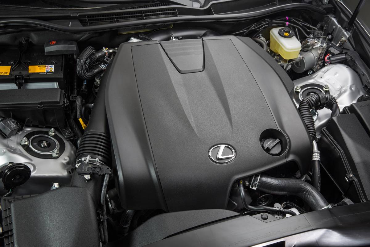 2014 Lexus IS 250 Engine View