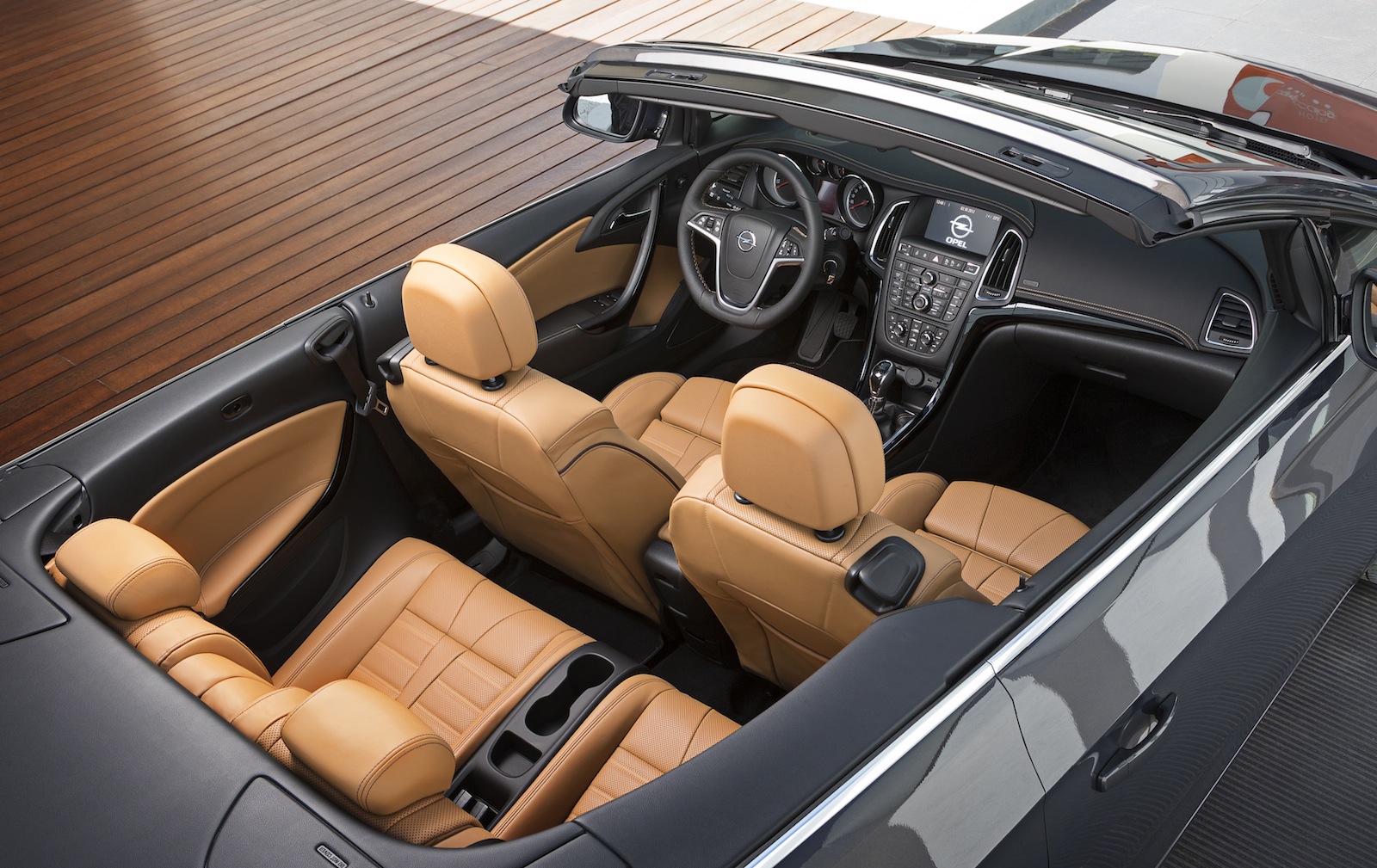 2014 Opel Cascada Cabriolet Top Interior Dashboard