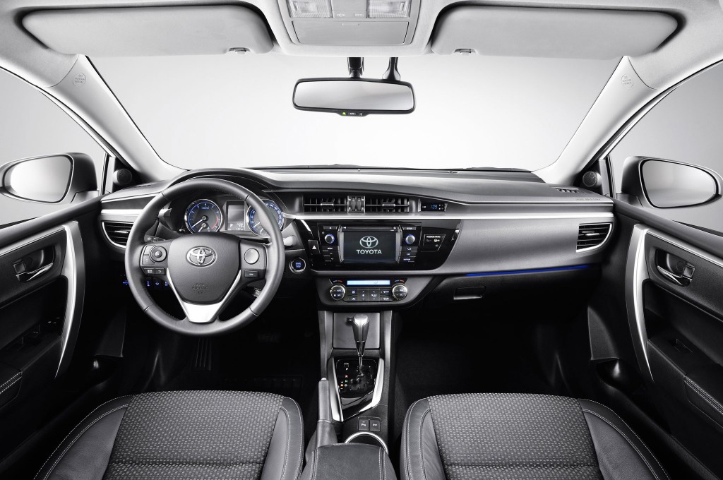 2014 Toyota Corolla Dashboard View