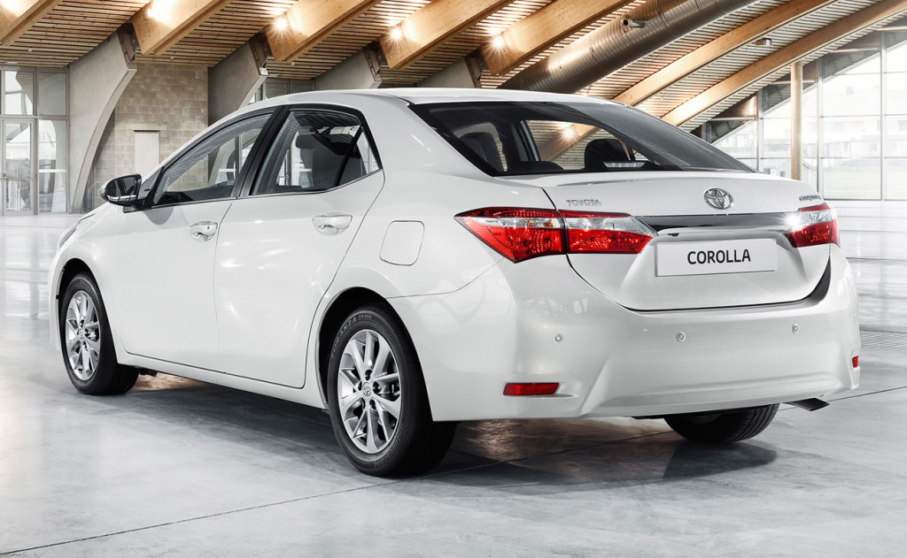 2014 Toyota Corolla Rear Side