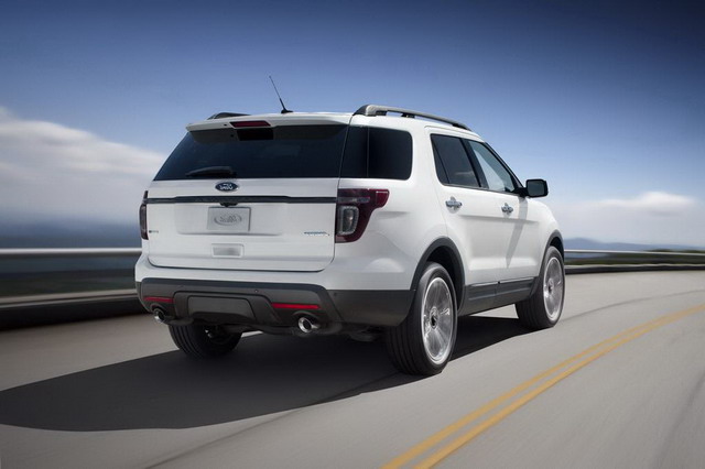 2014 Ford Explorer Rear View