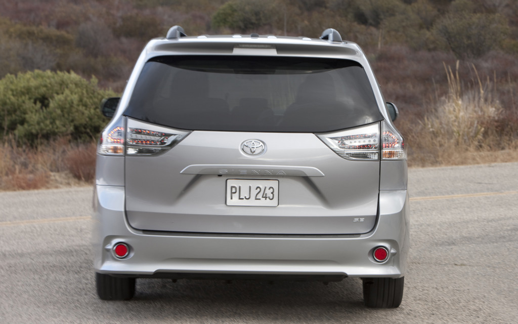 2014 Toyota Sienna Rear View