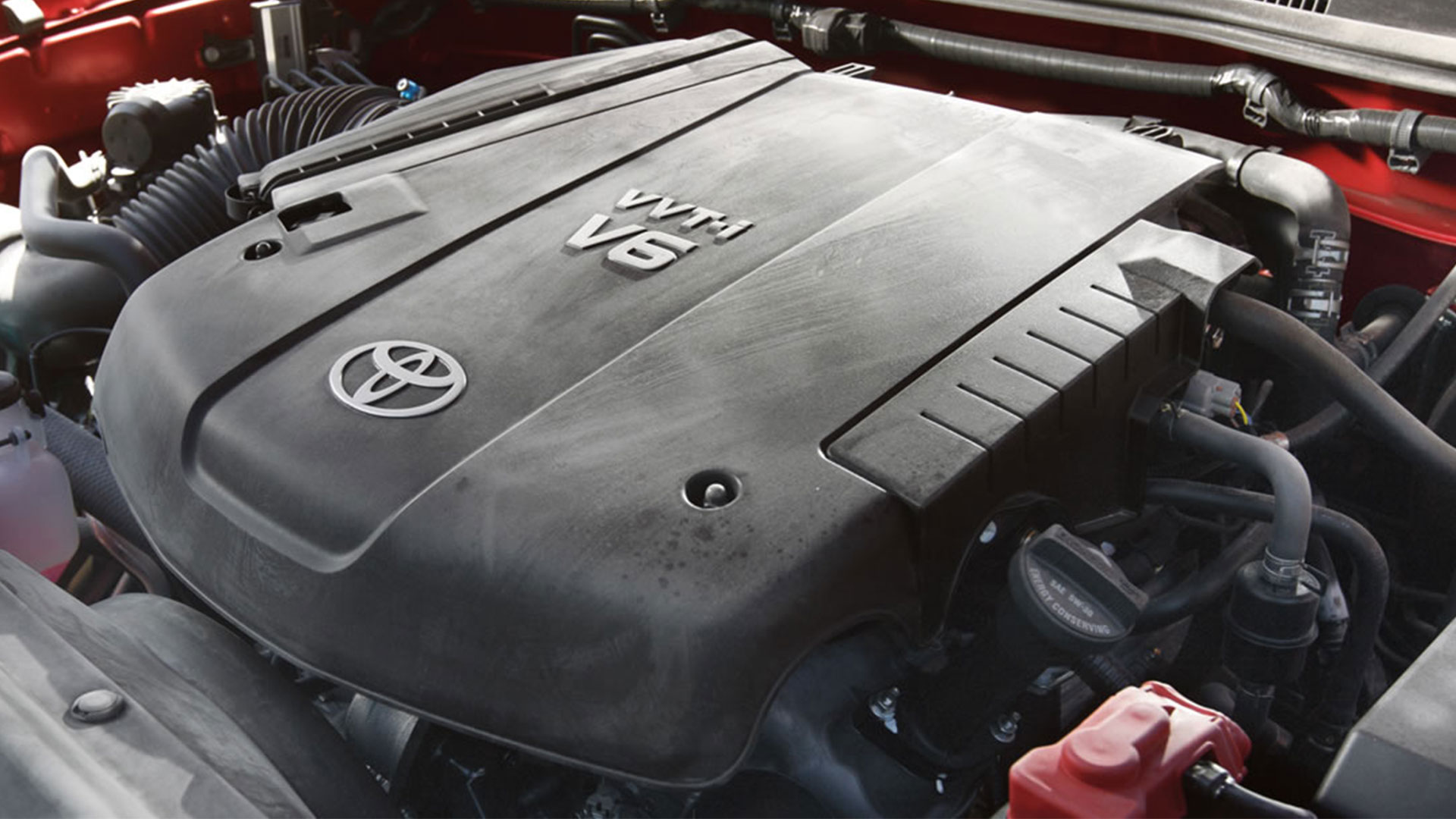 2014 Toyota Tacoma Engine View