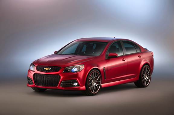 The 2014 Chevrolet SS is the first car to take "SS" as a model name rather than a trim designation