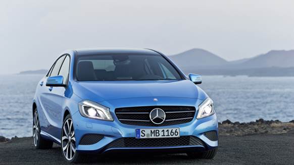 There's the A-Class. Mercedes-Benz actually brought the B-Class in before the A