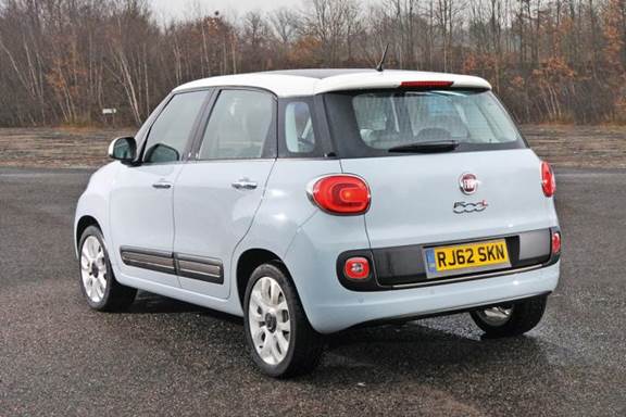 Visually, it's not a love-at-first- sight affair, but the 500L has a goofy charm