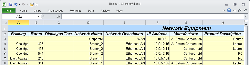 Running Computer and Network Reports