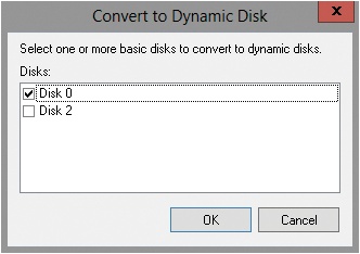 Select the basic disk to convert.