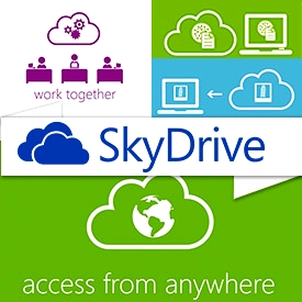 Description: SkyDrive - shown here in Windows 8 app form - is now the default save location for Office.
