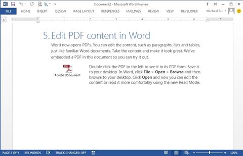 Description: Microsoft has clearly put a lot of effort into Word 2013 - and for the most part we're confident that the changes are for the better.