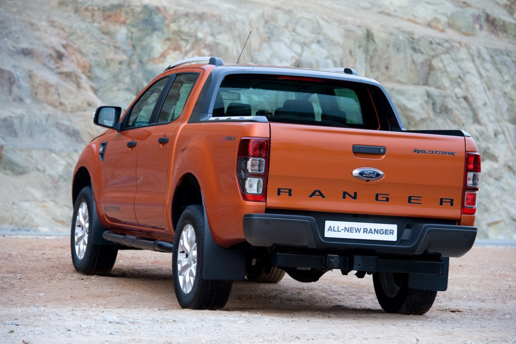2014 Ford Ranger Rear View