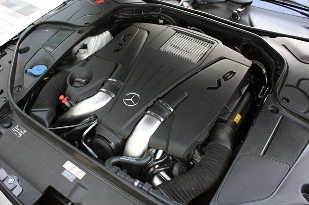 2014 Mercedes Benz S Class Engine View
