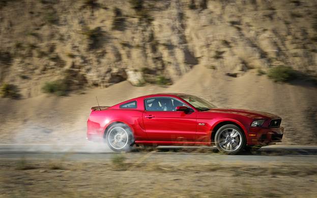 The Mustang doesn't have a strict service schedule. Rather, the engine computer determines when a service is necessary