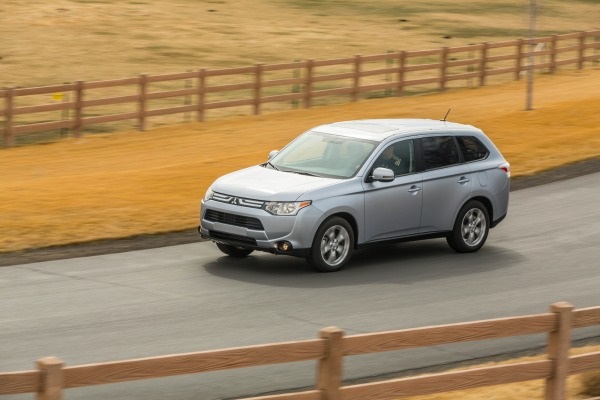 The Outlander PHEV has a 12kWh lithium-ion battery pack