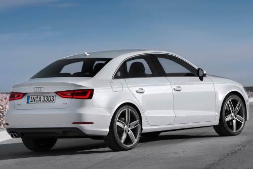 That's an A4 person. For you, Audi has just the thing: the A3 sedan. Which only the cynics will call a cramped A4